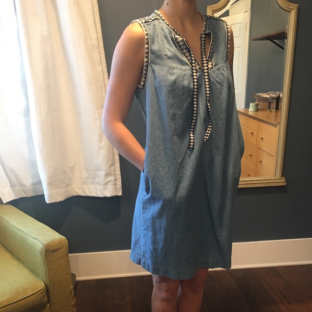 J Crew Denim Sundress